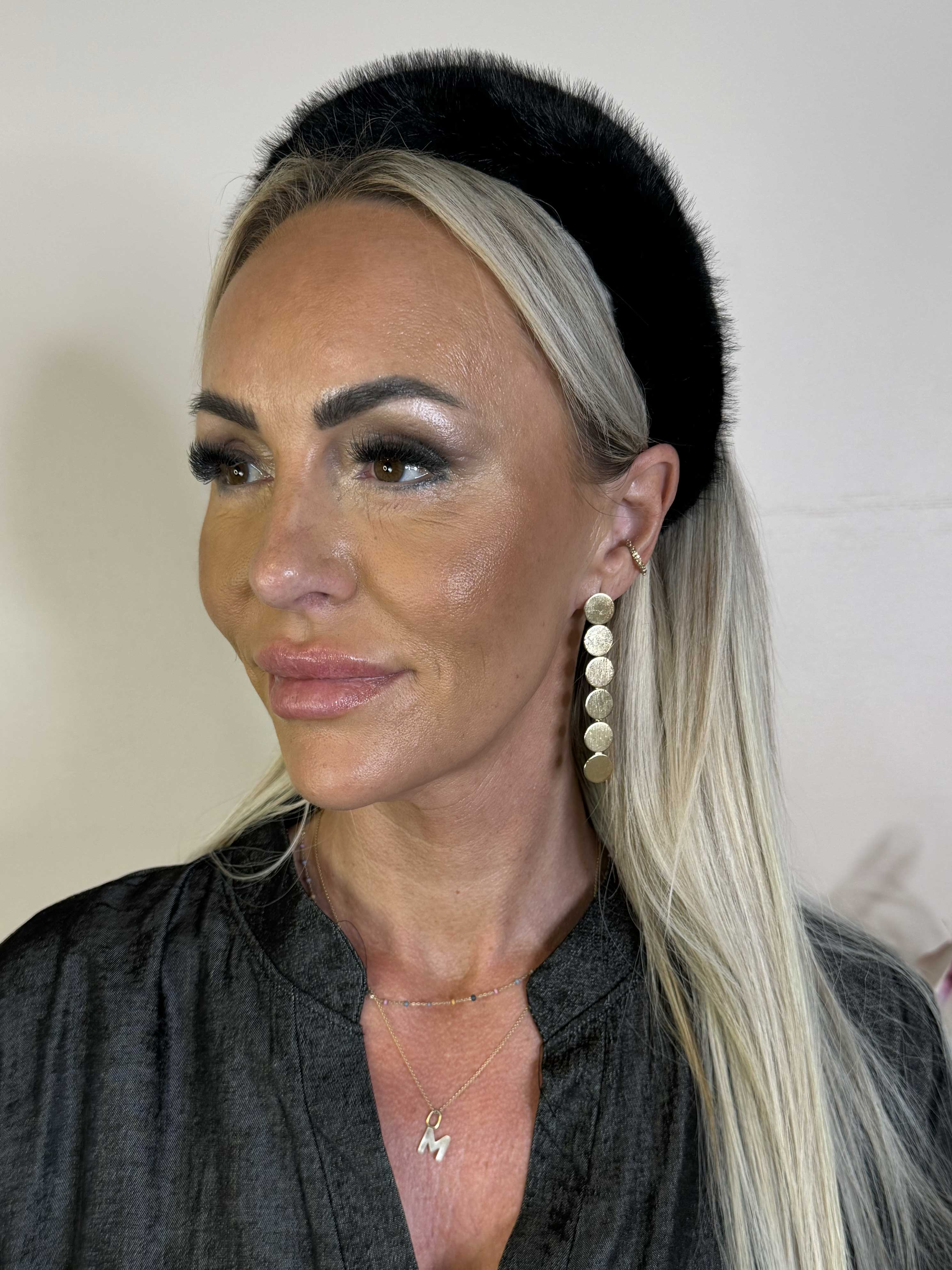 Bloom - Hårbøjle med faux fur